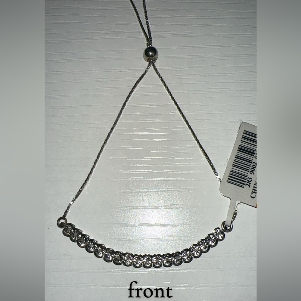 JCPenney Sterling Silver Bolo Bracelet